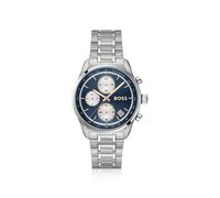 BOSS Grand Prix reloj de acero inoxidable con esfera azul - StyleGRAND PRIX, 58858223 Tono plateado pcs.