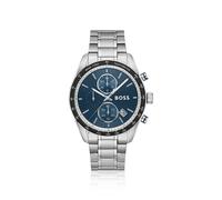BOSS Grand Prix Vitesse Reloj con esfera azul y pulsera integrada - StyleGRAND PRIX, 58858207 Tono plateado pcs.