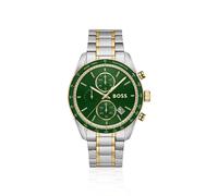 BOSS Grand Prix Vitesse Reloj en dos tonos con esfera verde - StyleGRAND PRIX, 58858208 Tono plateado pcs.