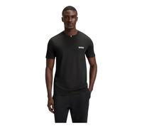 Hugo- Camiseta deportiva cuello redondo manga corta- Tops- Hombre- Negro- M- Camiseta deportiva cuello redondo manga corta