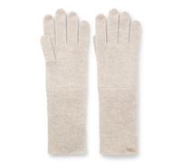 BOSS Guantes de cashmere con adorno de logo metálico - StyleLelona_gloves, 50551361 Beige claro pcs.