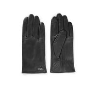 BOSS Guantes de piel con forro de punto y yemas de los dedos con función táctil - StyleGueen-ME, 50526613 Negro 7