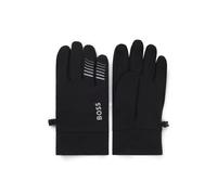 BOSS Guantes deportivos para correr en forro polar elástico - StyleRunning-Gloves-4, 50548925 Negro M/L