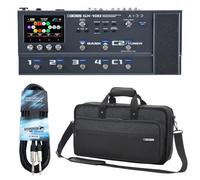 Boss GX-100 - Dispositivo multiefectos con funda Boss y cable keepdrum