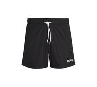 HUGO Bermudas 'Haiti' negro / blanco, Talla L