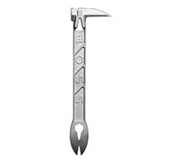 Boss Hammer BPTI - Extractor de uñas de titanio Boss Paw de 9 pulgadas, ideal para techos, carpintería y construcción, barra de palanca multiángulo, removedor de uñas y barra de cuervo, fabricado en