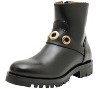 BOSS Helen_Bootie_cey, Botín Mujer, Negro, 39 EU