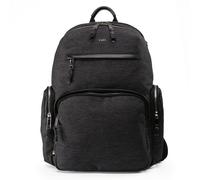 BOSS Mochila con bolsillos laterales en contraste - StyleHighway_ML_Backpack, 50548018 Gris oscuro pcs.