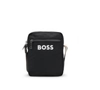 BOSS Hombre Catch_3.0_ns_Zip Crossbody, Negro, Einheitsgröße