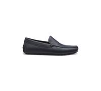 BOSS Mocasines de piel abatanada con suela driver - StyleNoel_Mocc_grpe, 50568700 Azul oscuro 41