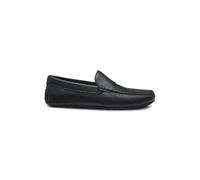 BOSS Mocasines de piel abatanada con suela driver - StyleNoel_Mocc_grpe, 50568700 Negro 45