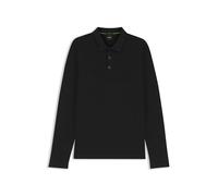 Boss Hombre Plisy Camisa de Polo, Black, M