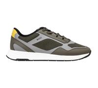 Boss Hombre Titanium_Runn_Methal 10281856Trainers, Verde Abierto., 45 EU