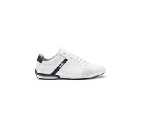 BOSS Hombres Saturn_Lowp_lux4 A_N Sneaker Blanco 47 EU