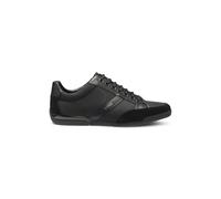 BOSS Deportivas de mezcla de materiales con ante y piel sintética - StyleSaturn_Lowp_mx A_N, 50498265 Negro 39