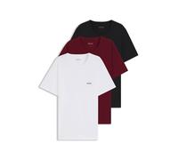 BOSS Hombres TShirtRN 3P Classic - Juego de tres camisetas de algodón con logotipo bordado, Divers973, L