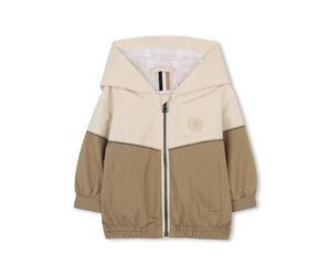 BOSS Hooded Windbreaker Baby Boys, Gris, gris, 18 meses