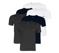 BOSS Hugo 50325887 - Camisetas para hombre (6 unidades), -961 White / Navy / Grey, XXL