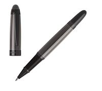 BOSS HUGO Bolígrafo roller ICON GREY Bolígrafo roller gris de alta gama y elegante, con punta M. Disponible en bolígrafo, roller y pluma.