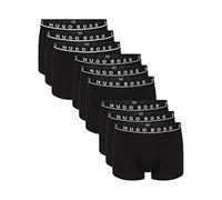 BOSS Hugo Calzoncillos bóxer para hombre, paquete de 9 unidades, elásticos, colores a elegir (3 paquetes de 3 unidades), 001-negro, XL