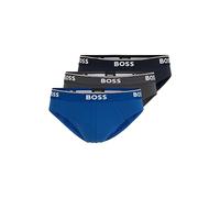 BOSS Hugo Men's 3-Pack Classic Regular Fit Stretch Briefs