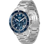 BOSS Hugo Reloj cronógrafo para Hombre con Correa de Acero Inoxidable