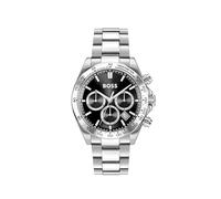 BOSS Hugo Reloj cronógrafo para Hombre con Correa de Acero Inoxidable