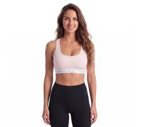 HUGO Bralette de algodón elástico con logos repetidos - StyleHUGO ID BRALETTE, 50557092 Rosa claro XS