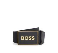 BOSS Icon-S1_sz40 Cinturón, Black2, 110 cm para Hombre