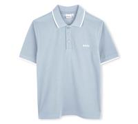 BOSS J52329 Polo pour garçon, Bleu, 8 ANS