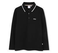 BOSS J52330 Polo pour garçon, Noir, 16 ANS
