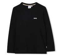 BOSS J52364 Camiseta, Negro, 4 Años para Niños