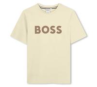 Boss J52711 Camiseta para niño, Vainilla, 10 años