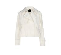 BOSS Gabardina corta en crepé aterciopelado - StyleParcae, 50556422 Blanco 38