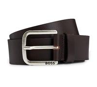 BOSS Janni_Sz40 - Cinturón para hombre, color marrón oscuro, Dark Brown202, 85 cm