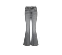 BOSS Vaqueros flared fit en denim elástico con efecto marmoleado - StyleROSALYA-FLARE 1.0, 50564360 Gris oscuro 28/32