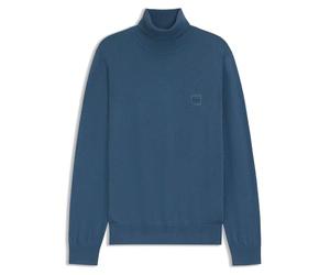 Boss Jersey Akiro S de algodón con Cachemir para Hombre, Azul Abierto., M