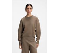 BOSS Jersey boxy fit de punto en tejido elástico - StyleFamangi, 50562665 Marrón XXL