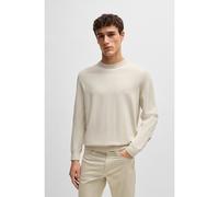 BOSS Jersey de algodón con logo bordado - StylePacas-L, 50506023 Natural L