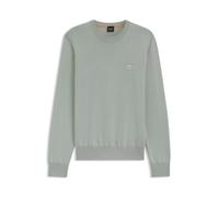 BOSS Jersey de algodón y cashmere con etiqueta con logo - StyleKanovano_S, 50527583 Cal XXL