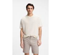 BOSS Jersey de algodón y lino con estructuras de canalé y de punto de arroz - StyleKajordino, 50558718 Natural XXXL