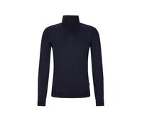 BOSS Jersey de cuello alto Slim Fit MUSSO azul oscuro | M