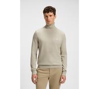 BOSS Jersey de cuello vuelto de algodón y cashmere - StyleAkiro_S, 50527573 Beige claro M