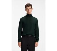 BOSS Jersey de cuello vuelto en lana merina extrafina - StyleH-Musso, 50565517 Verde oscuro S