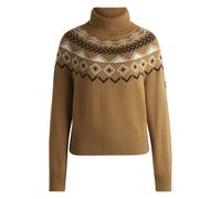 BOSS Jersey de cuello vuelto para equitación con estampado de punto - StyleANUK KNITWEAR JUMPER, B6W1009 Beige XS