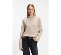 BOSS Jersey de cuello vuelto relaxed fit de cashmere con mangas raglán - StyleFalonso, 50550874 Natural M