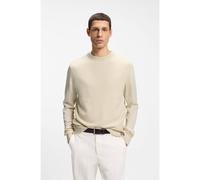 BOSS Jersey de lana virgen con mezcla de texturas - StyleH-Hincluso_IN, 50564601 Natural XL