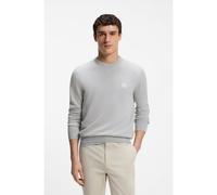BOSS Jersey de mezcla de algodón con aplique de logo - StyleKanovano_S, 50527583 Gris claro S