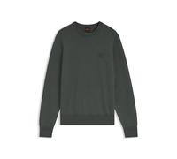 BOSS Jersey de mezcla de algodón con aplique de logo - StyleKanovano_S, 50527583 Verde oscuro XXL