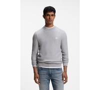 BOSS Jersey de piqué de algodón con aplique de logo - StyleAnion_S, 50527584 Gris claro XXXL
